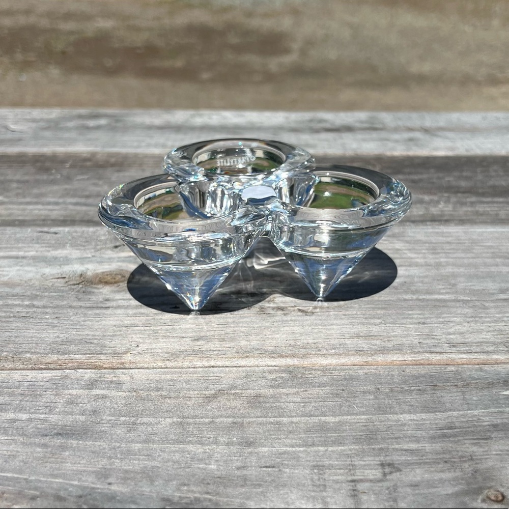 🧊PartyLite Glass Tealight Holder